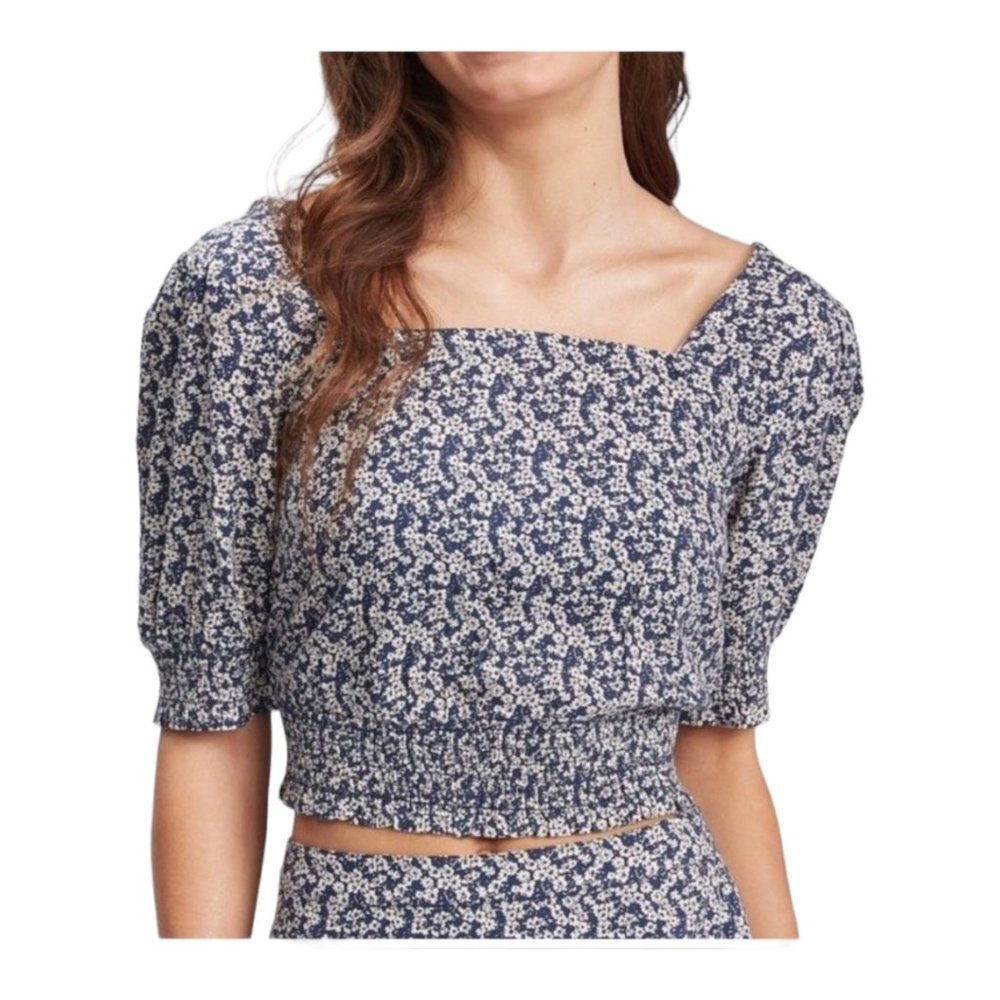 NWT ROXY Million Waves Again Top / navy